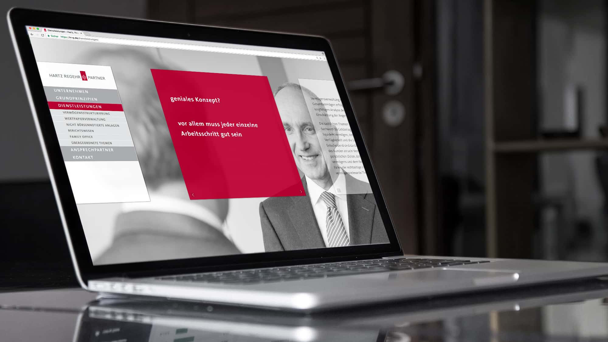 Hartz, Regehr & Partner Firmenbroschüre