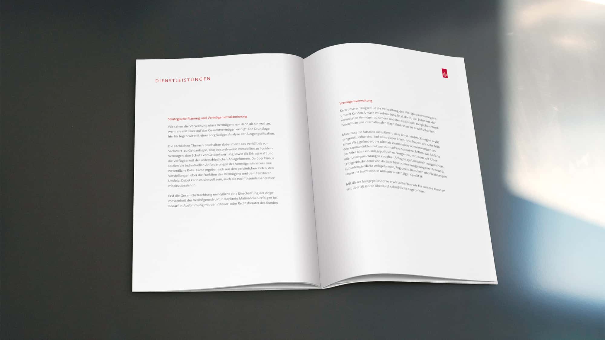 Hartz, Regehr & Partner mobile Website