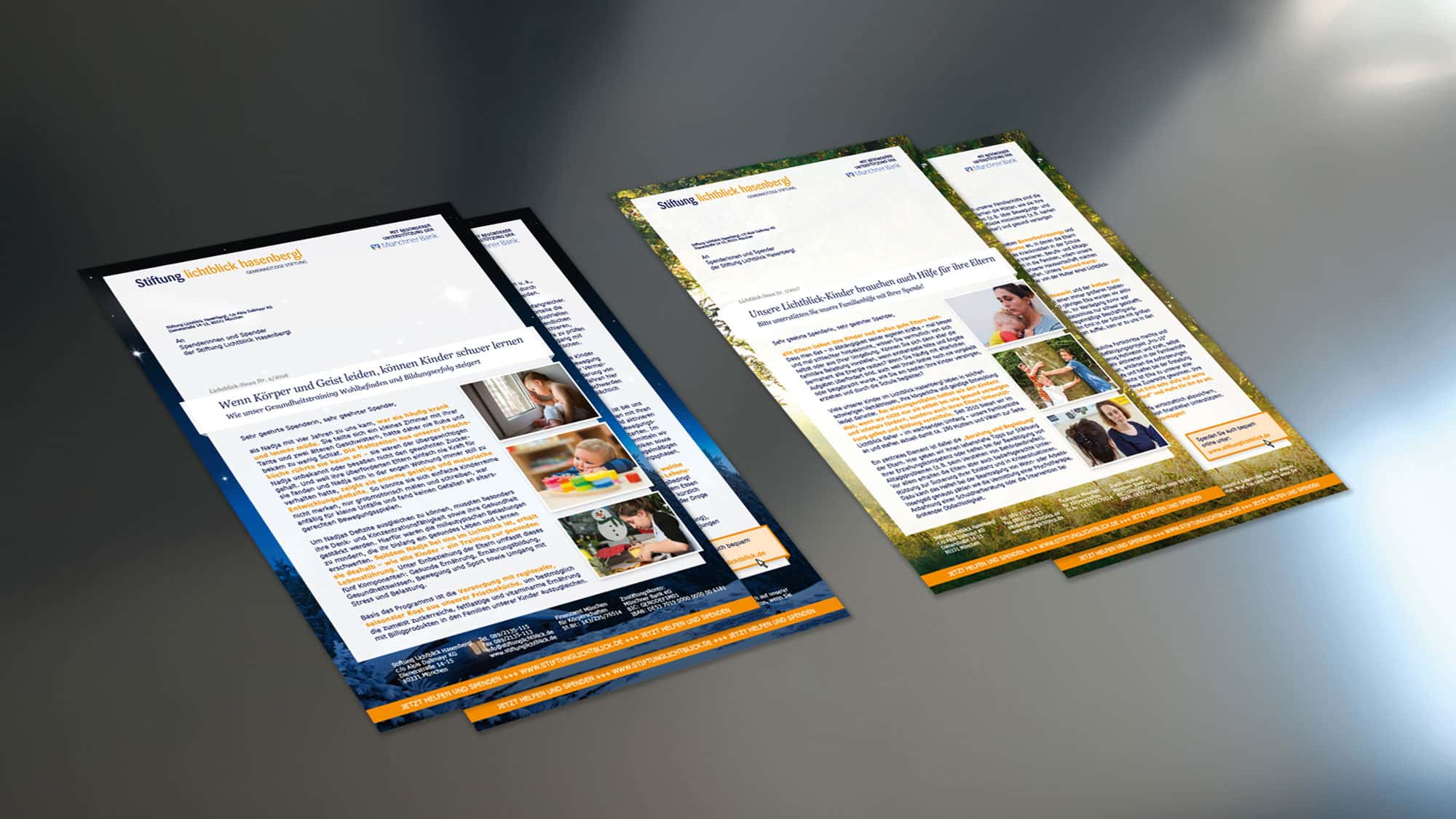 Schliesske Markenagentur Stiftung Lichtblick Haselbergl CSR für Weltverbesserer Newsletter